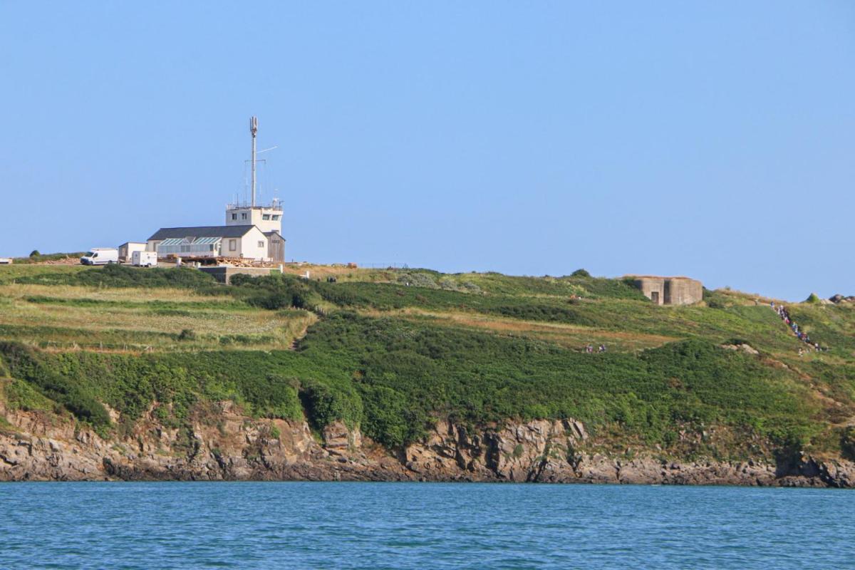 Lostra 2 - Appartement Avec Mezzanine, Front De Mer A Cancale Sur Le Port De La Houle Esterno foto