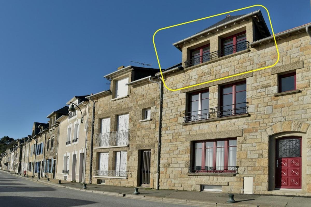 Lostra 2 - Appartement Avec Mezzanine, Front De Mer A Cancale Sur Le Port De La Houle Esterno foto